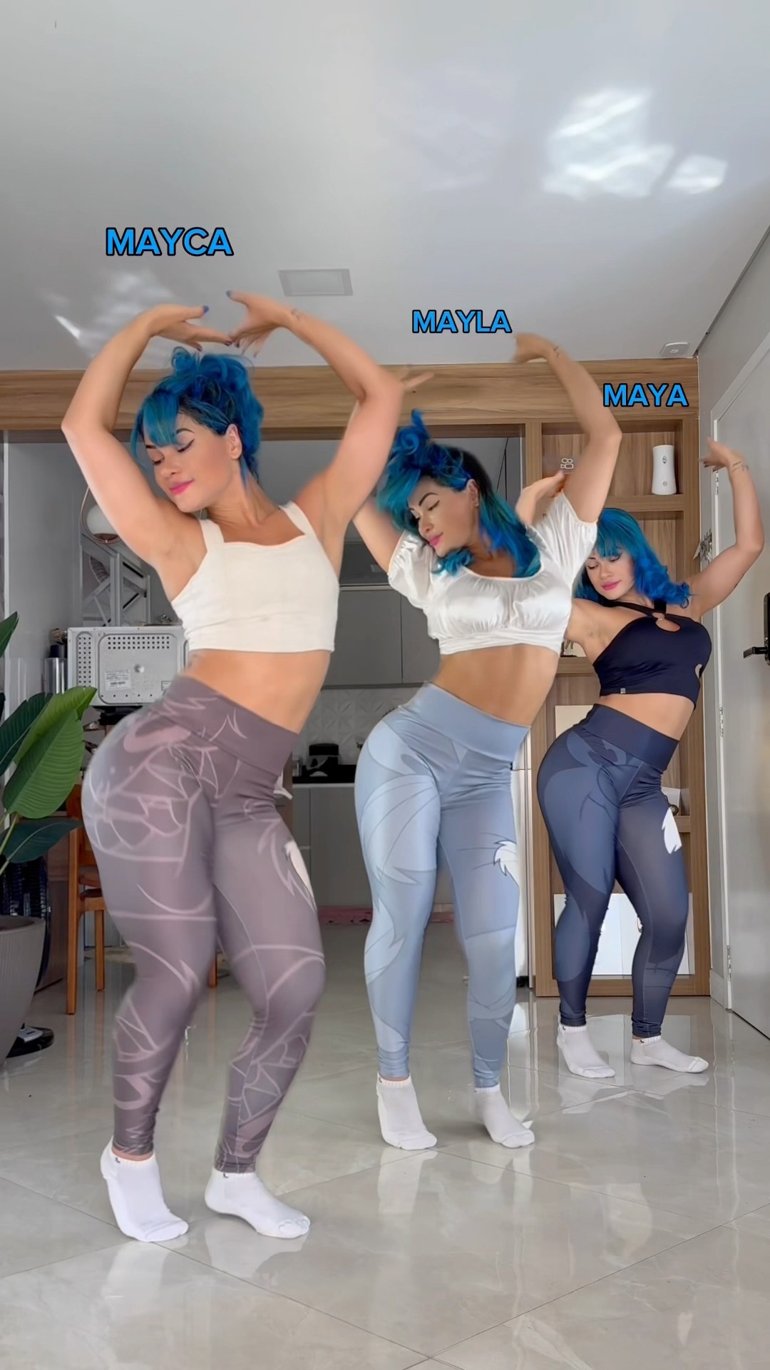 Toquinhos mágicos ?✨ Do que você lembra com essa música? ? #dance #trigemeas #entretenimento